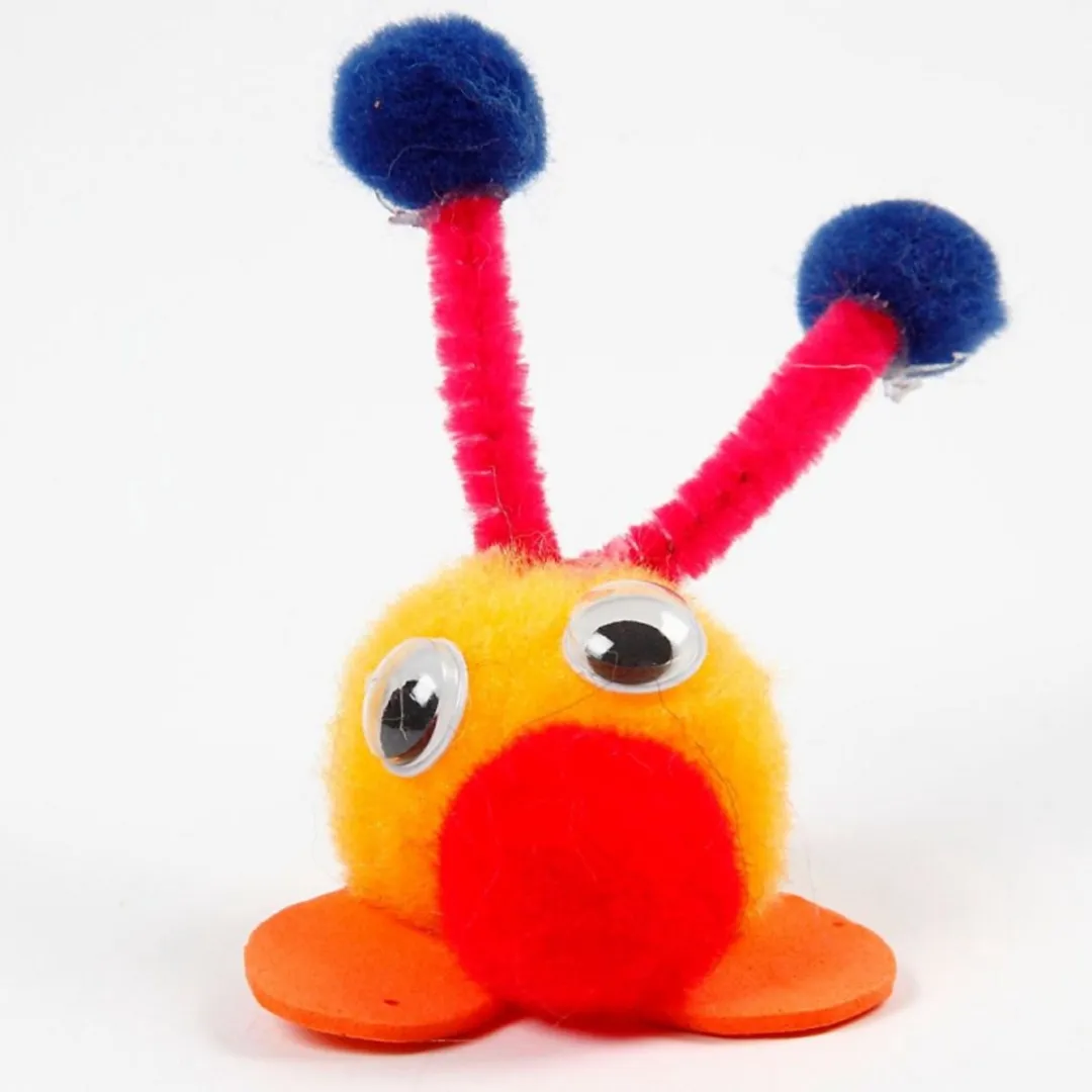Creativ Company Pom-Poms Multigekleurd 720 Stuks