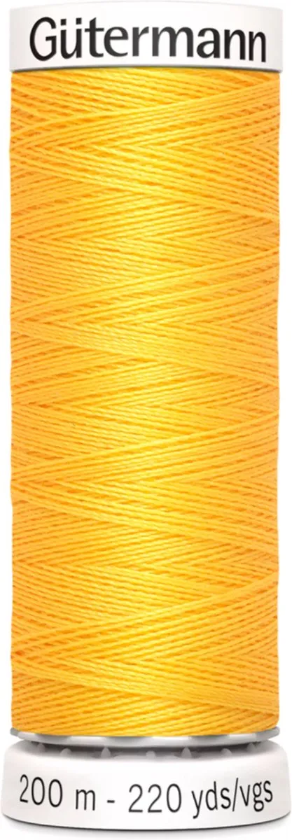 Gutermann Naaigaren Ei Geel Nr 417 - 200m