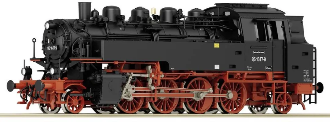 Roco 7110027 H0 Stoomlocomotief DR 86 1617-9 Digitaal
