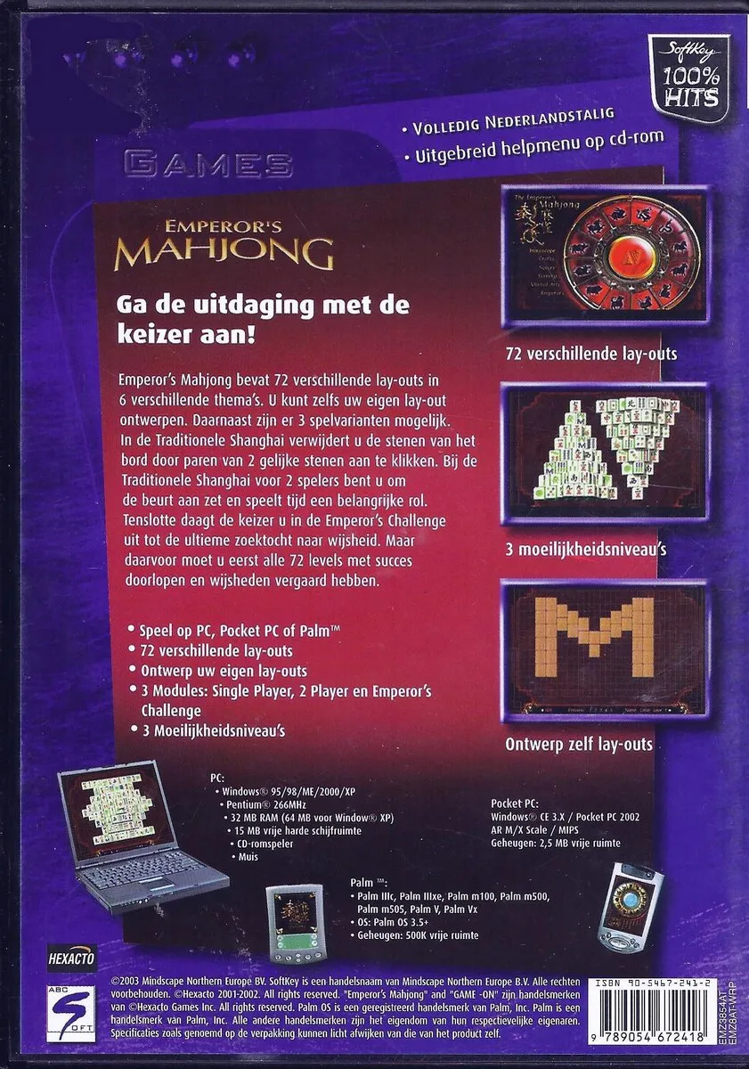 Mindscape Emperor's Mahjong - 2 Spelers