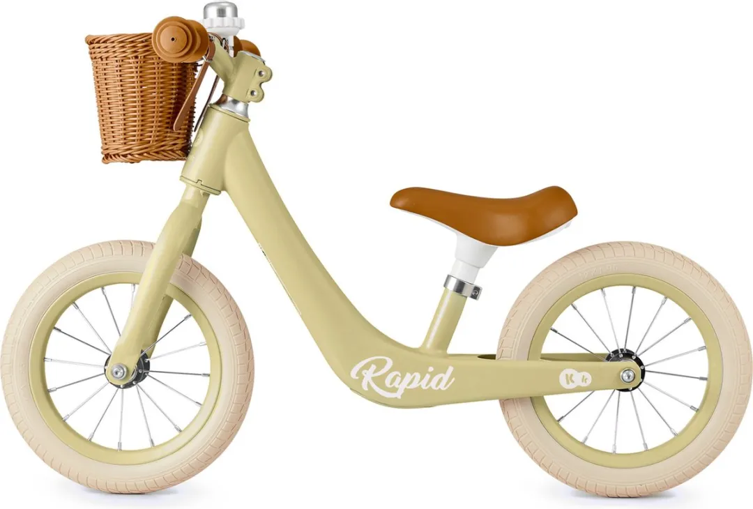 KinderKraft RAPID 2 Loopfiets Magnesium 30cm - Groen