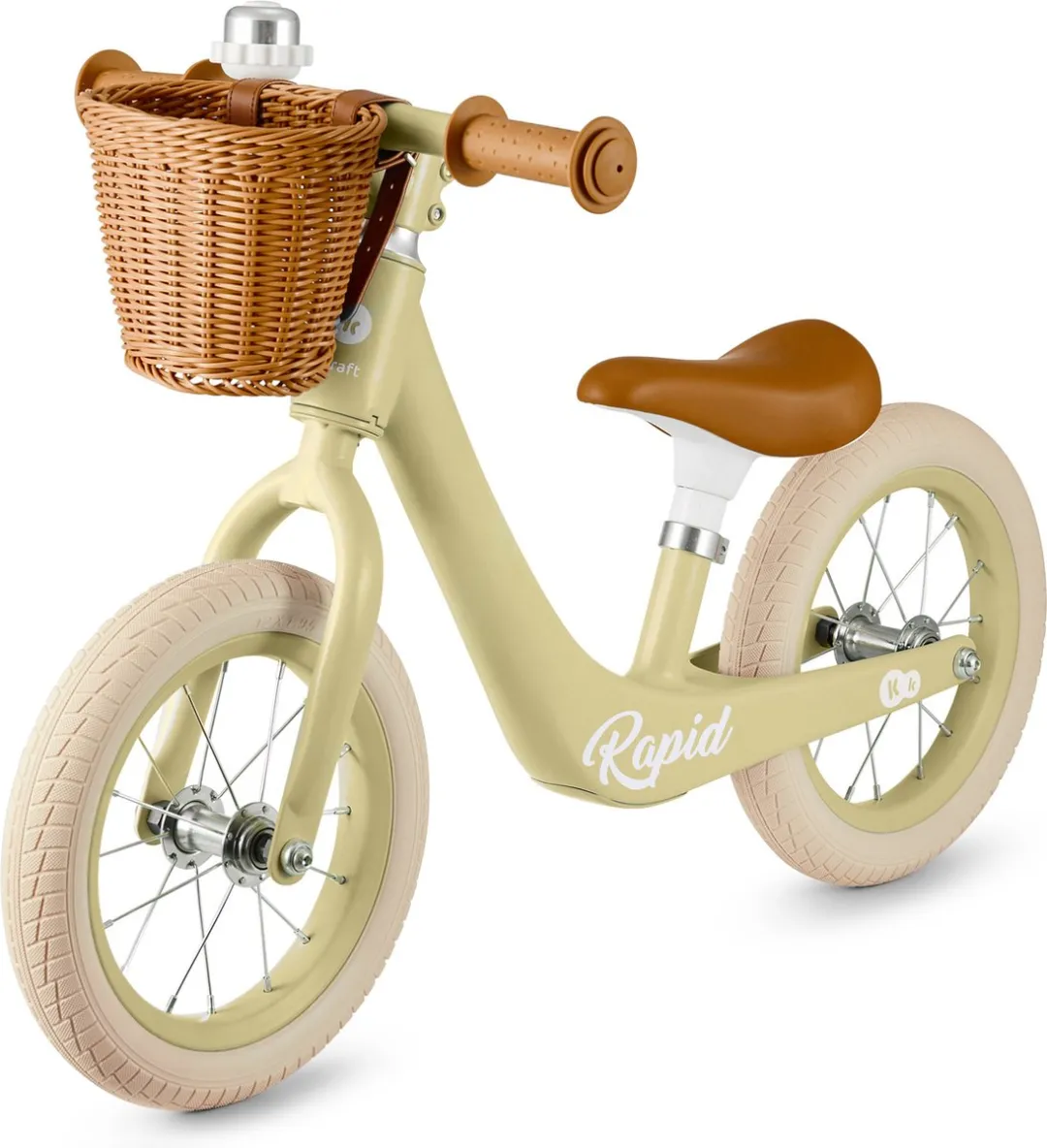 KinderKraft RAPID 2 Loopfiets Magnesium 30cm