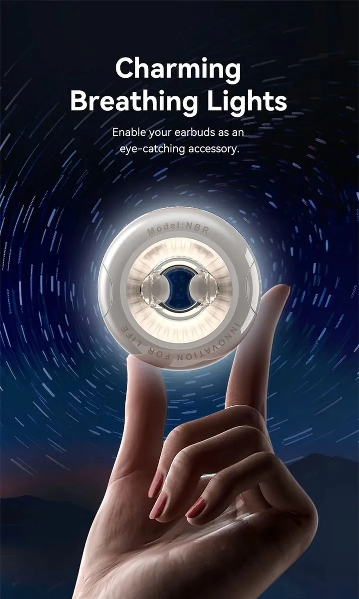 Vention NBRN0 Hoofdtelefoon - Transparent - afbeelding 5 van 6