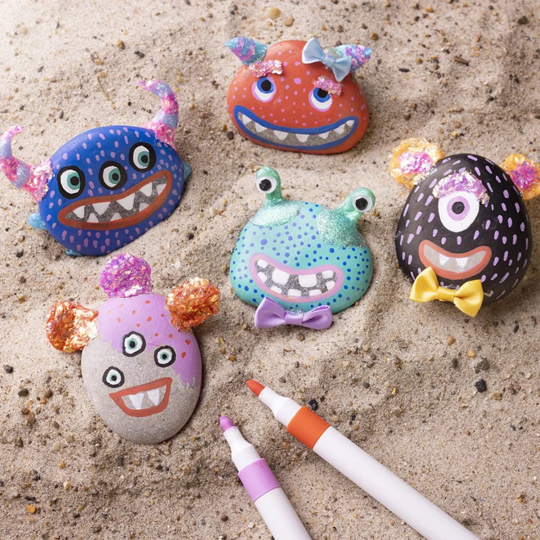 Creativ Company Hobbyset Steendecoratie Multikleurig