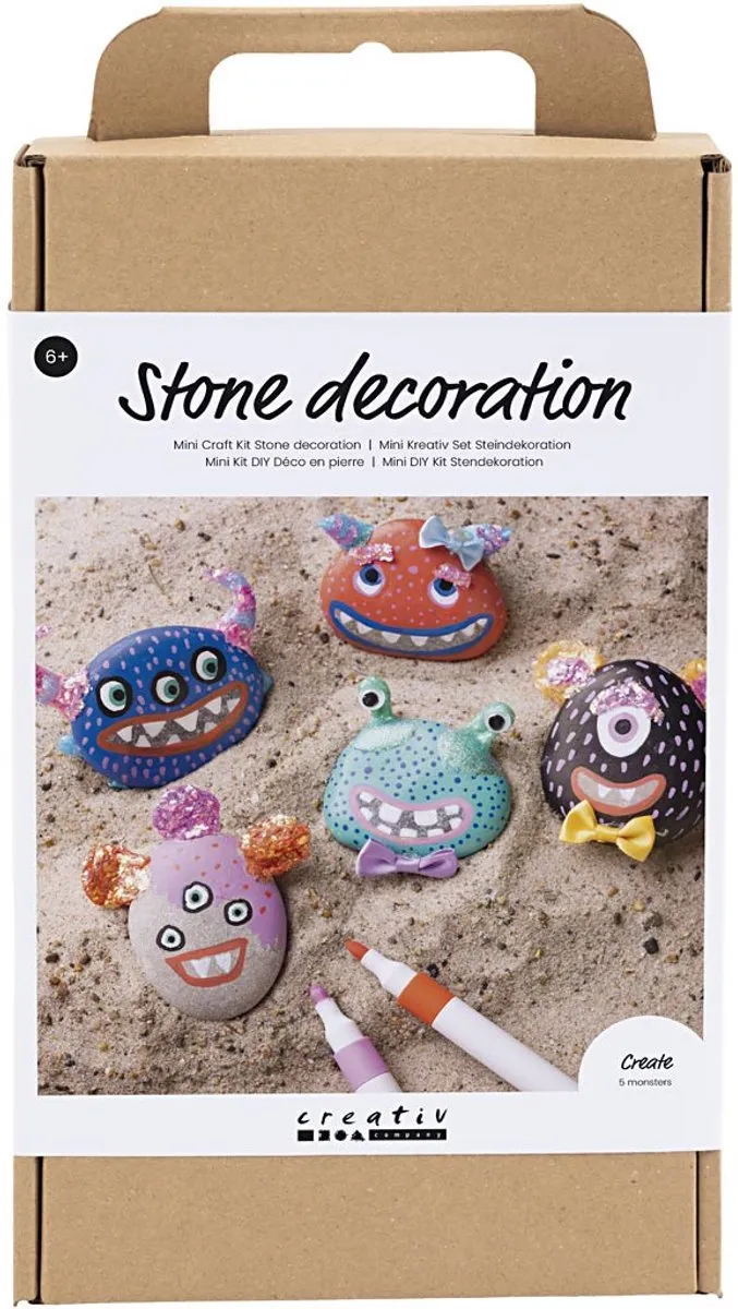 Creativ Company Hobbyset Steendecoratie Multikleurig