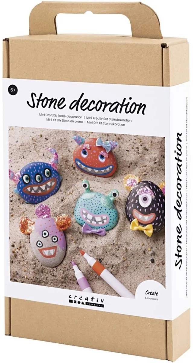 Creativ Company Hobbyset Steendecoratie Multikleurig