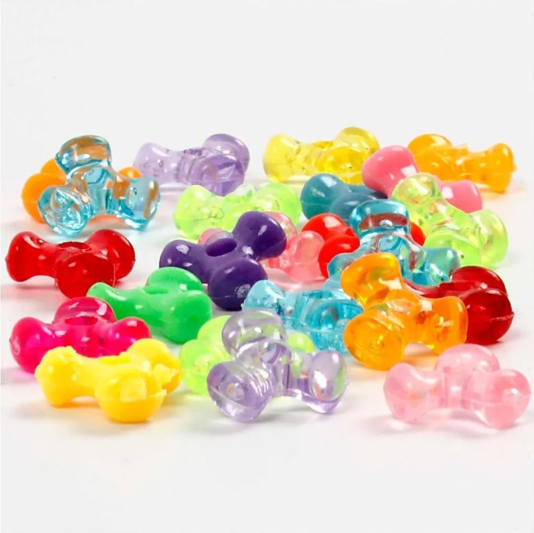 Creativ Company Tri-kralen Mix 10mm - 700 Stuks - Multicolor