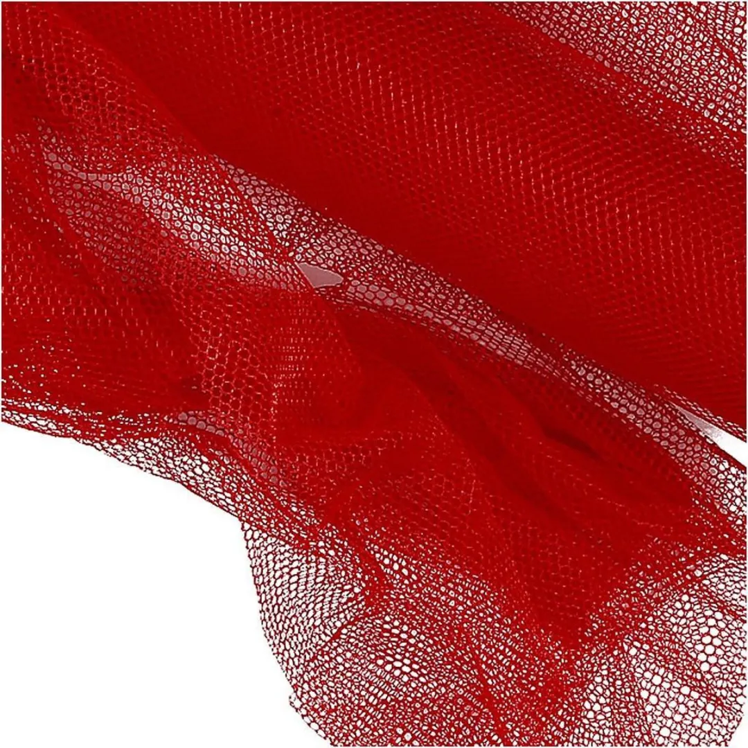 Creativ Company Tule Rol 5m - Rood