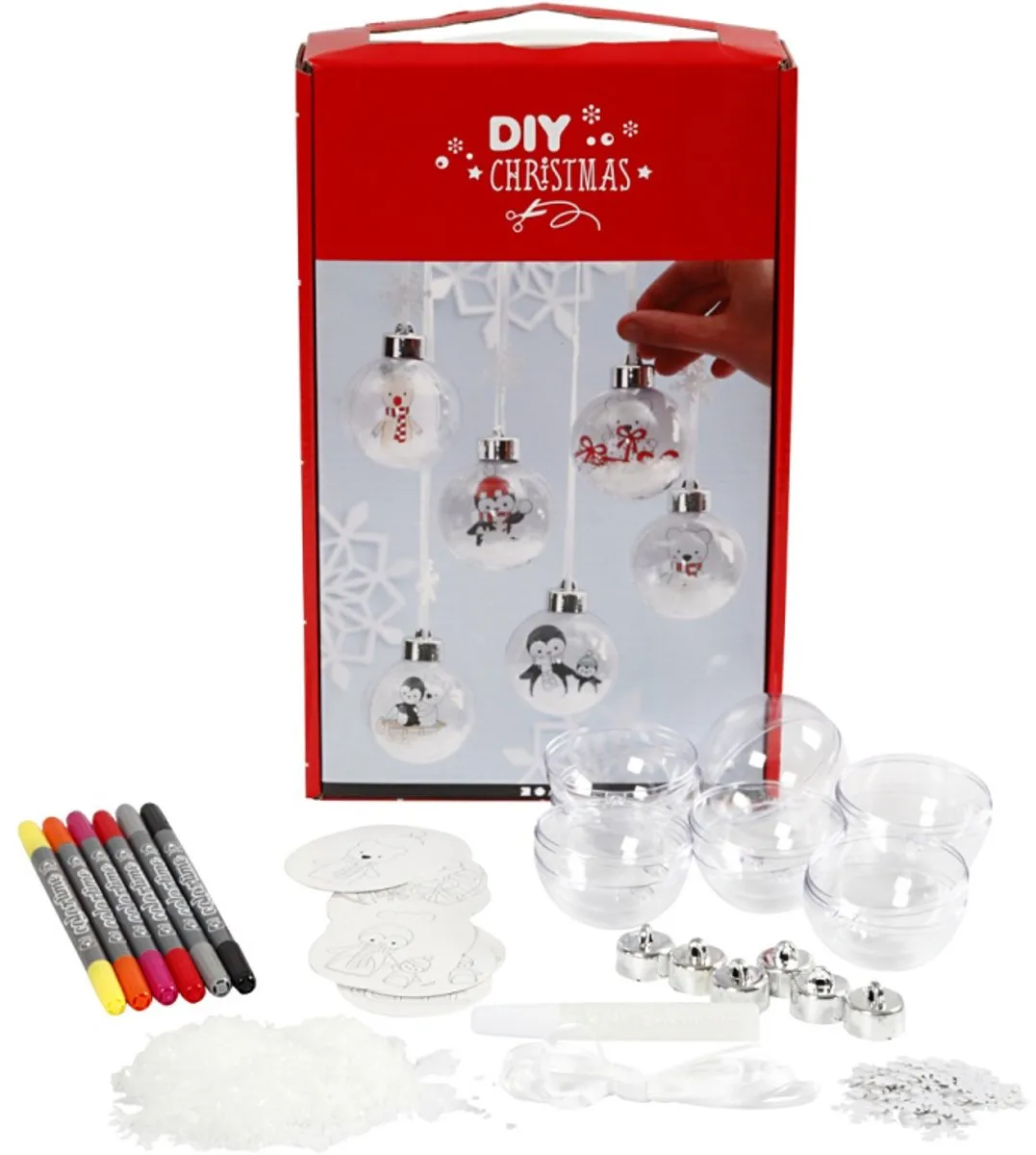 Creativ Company Kerstballen Decoratie Set