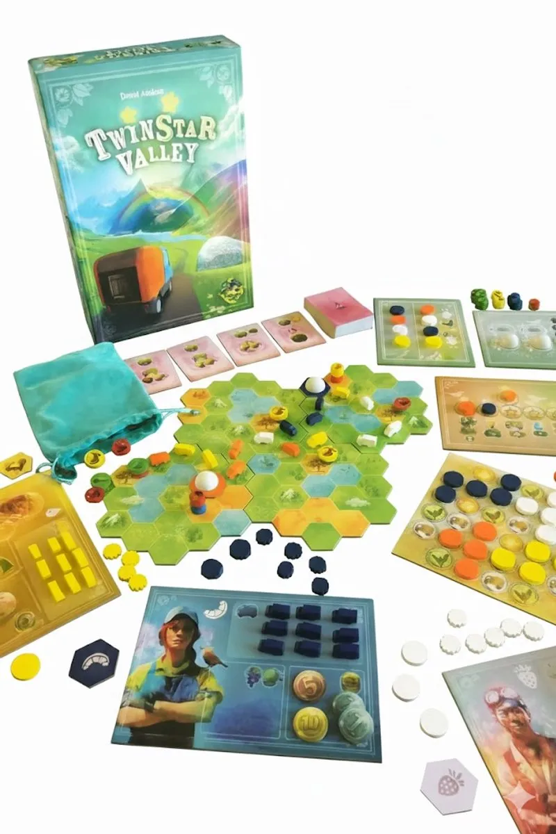 Jumping Turtle Games Twinstar Valley Bordspel - 4 Spelers