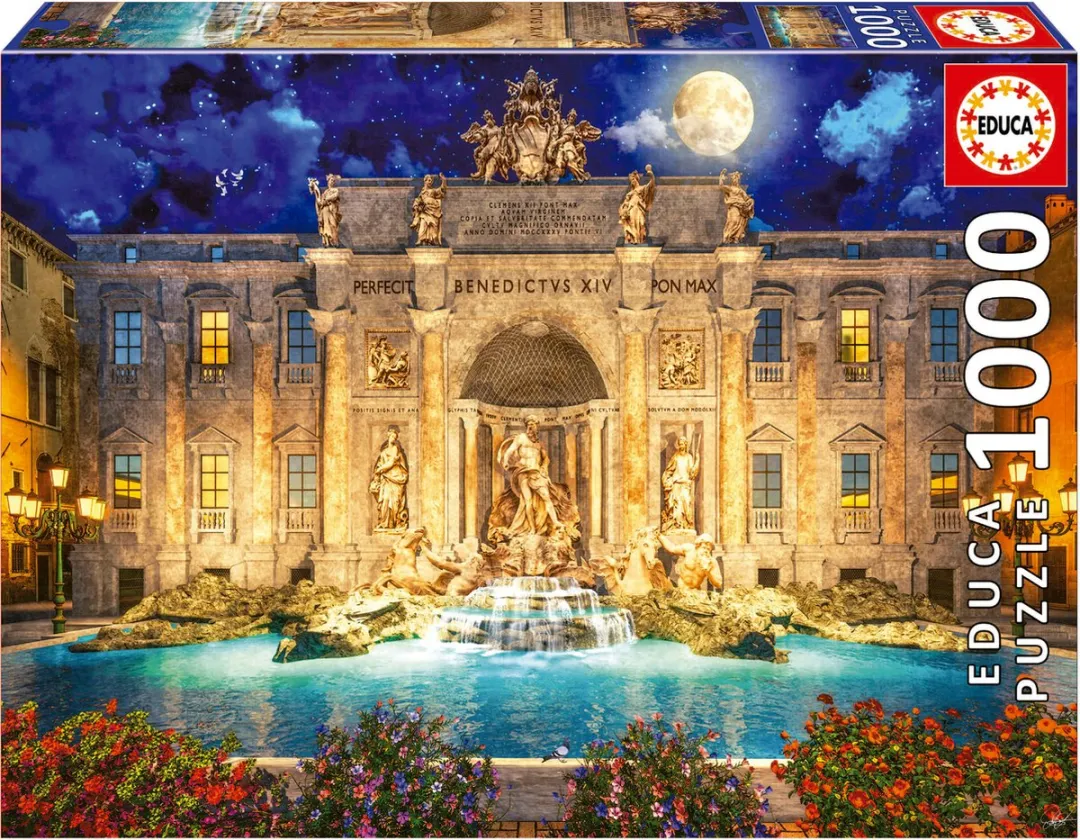 Educa Fontana Di Trevi Puzzel 1000 Stuks