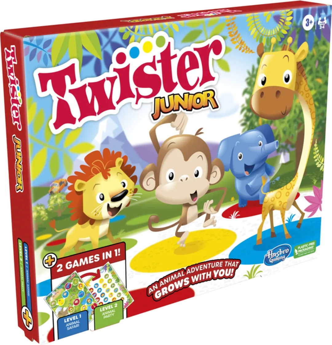 Hasbro Gaming Twister Junior Bordspel - 2-4 Spelers