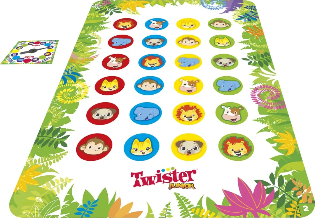 Hasbro Gaming Twister Junior Bordspel - 2-4 Spelers