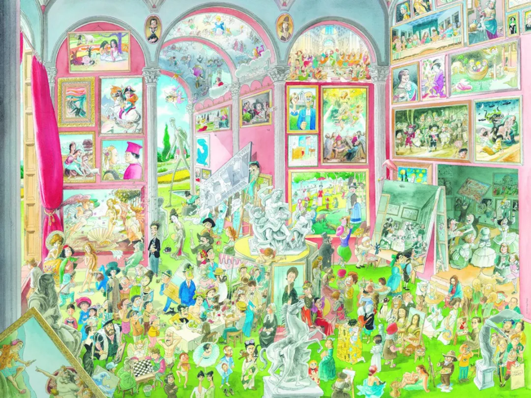 Heye Masterpieces 1500 Puzzel