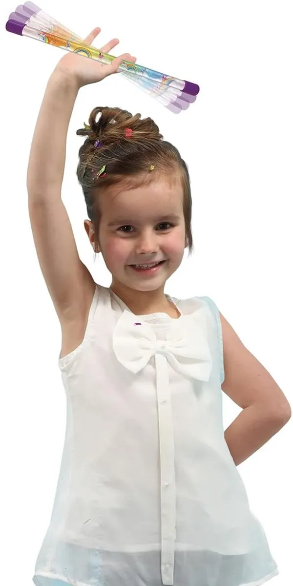 Toi-Toys Twirling Glitter Baton Eenhoorn - Paars