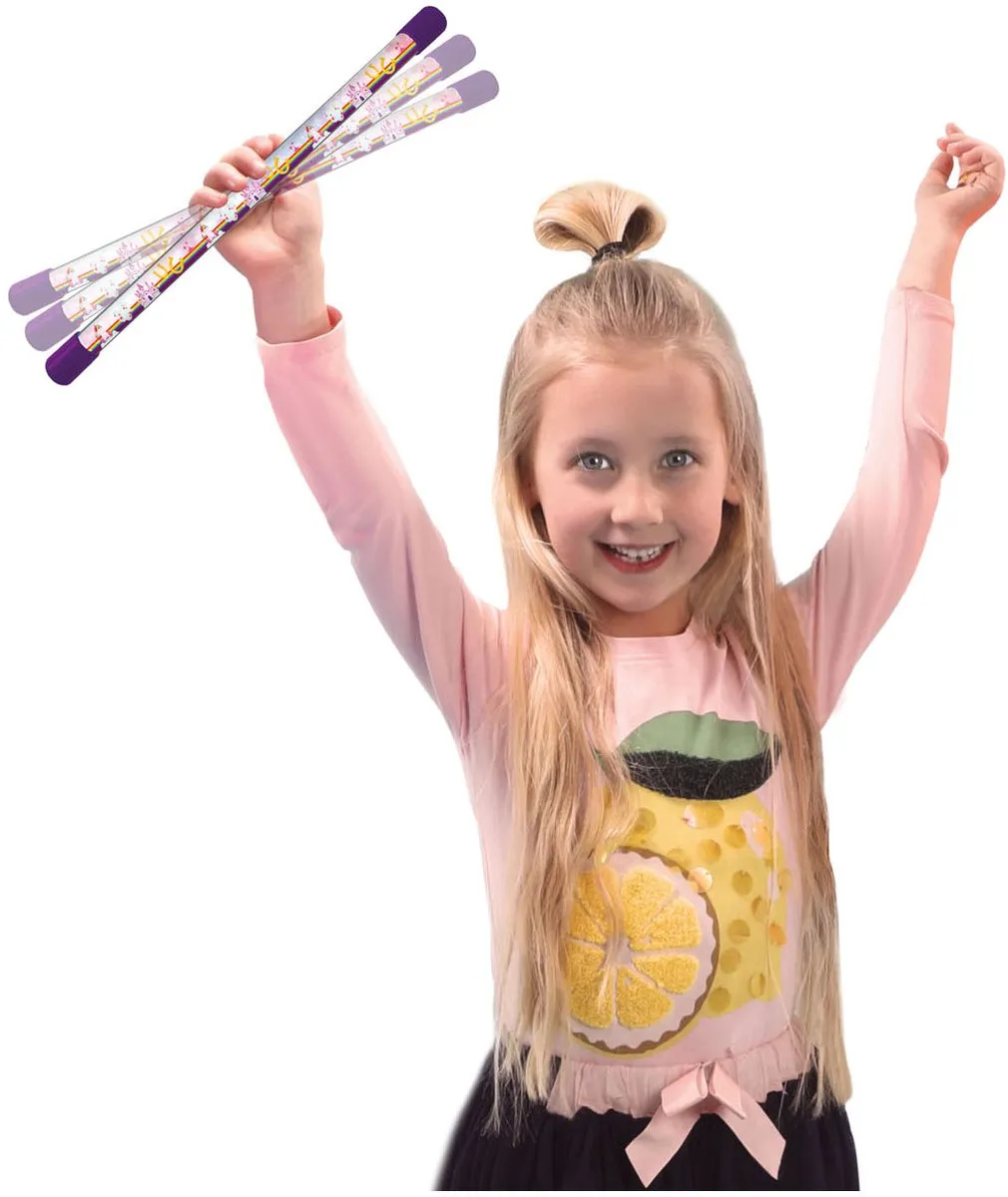 Toi-Toys Twirling Glitter Baton Eenhoorn - Paars