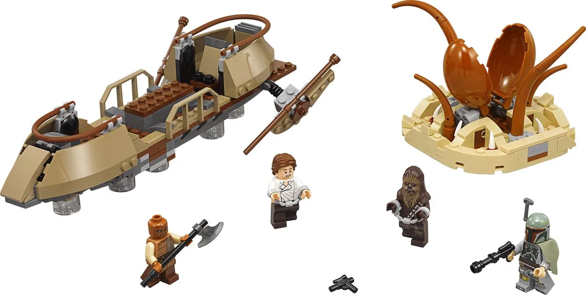 LEGO Star Wars Woestijnskiff-ontsnapping 75174 - 277 Stukken