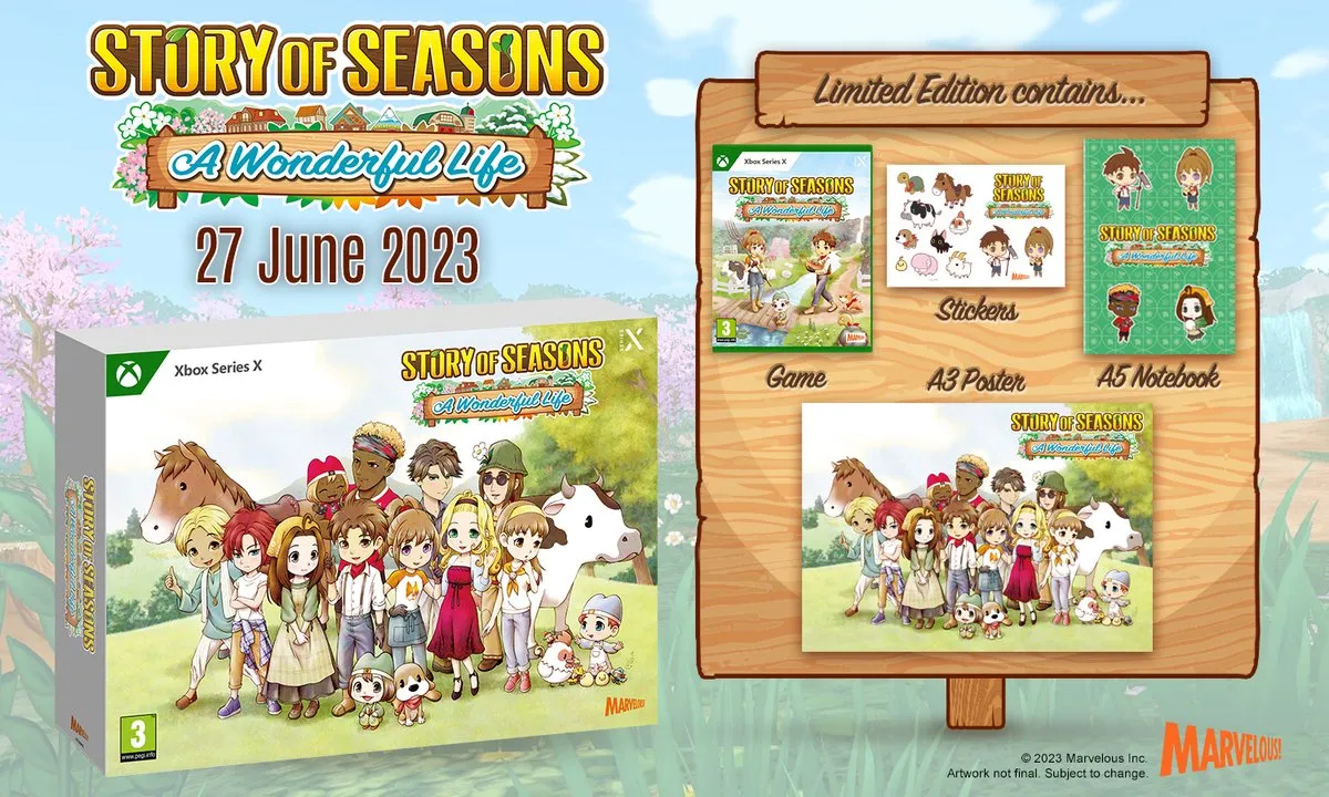 Mindscape Story of Seasons: A Wonderful Life Limited Edition - Xbox Series X
