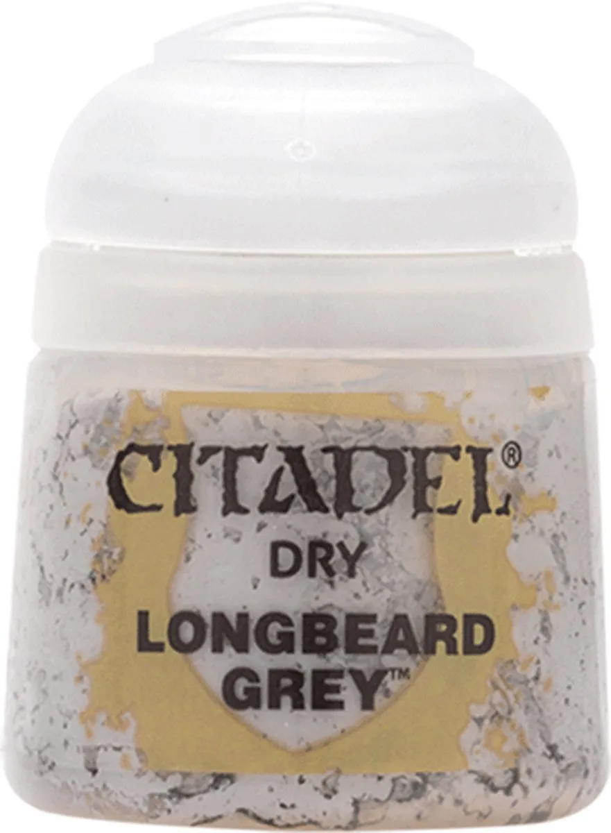 Games Workshop Citadel Dry Longbeard Grey