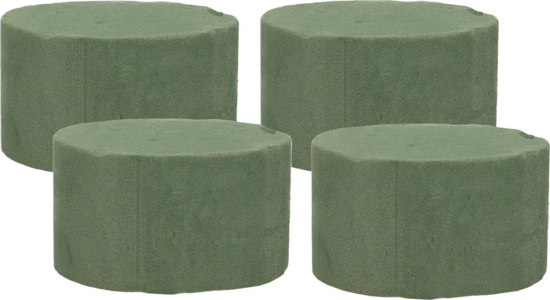 Rayher Steekschuim Oase Rond Groen 10x6cm