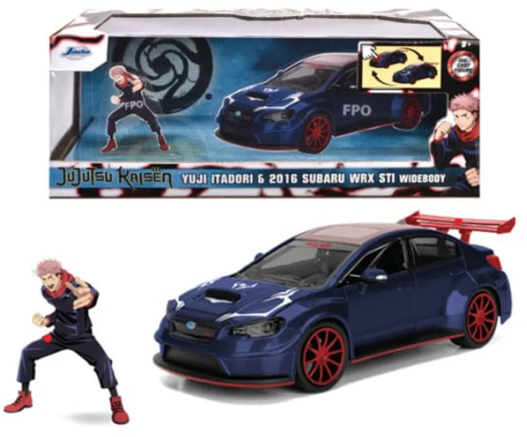 Jada Toys Jujutsu Kaisen 1/24 Subaru WRX STI Diecast Model