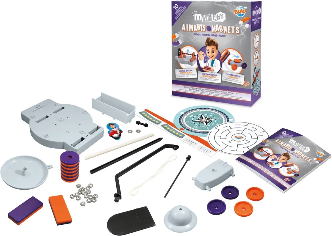 Buki France Mini Lab Magneten 3018 - Multicolor