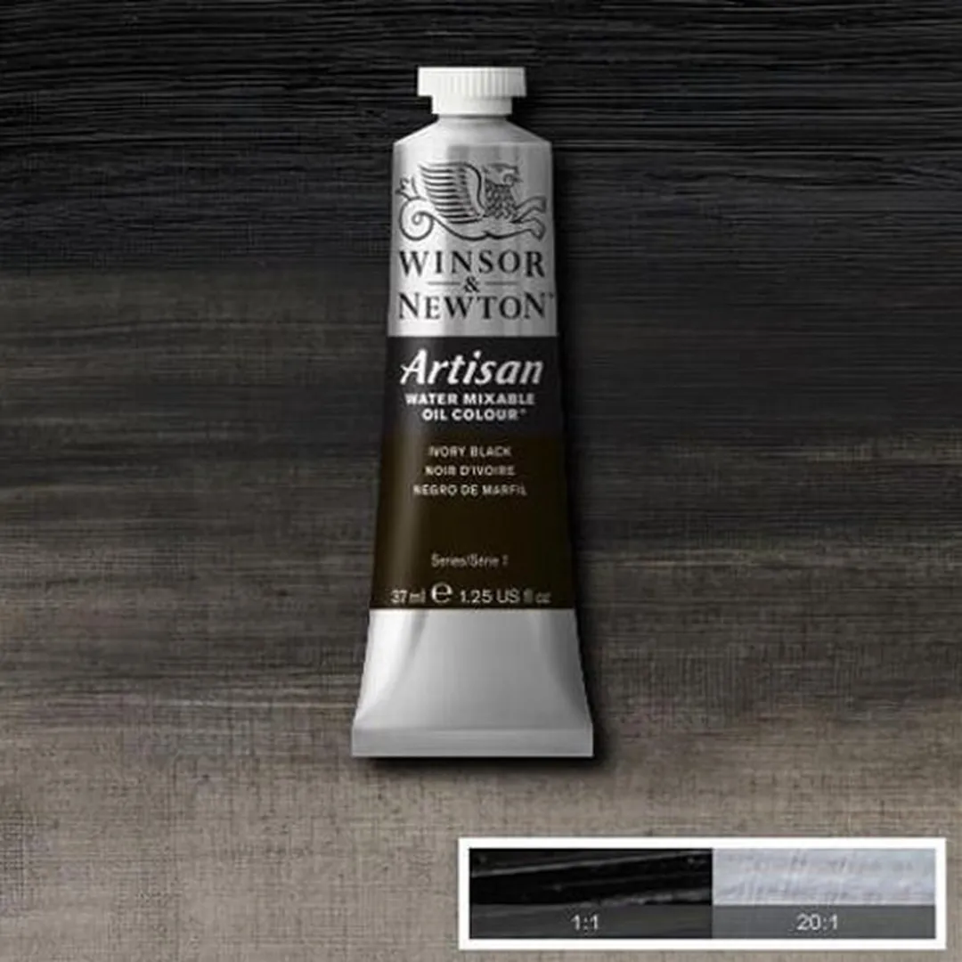 Winsor & Newton Artisan Ivory Black 331 Olieverf 37ml