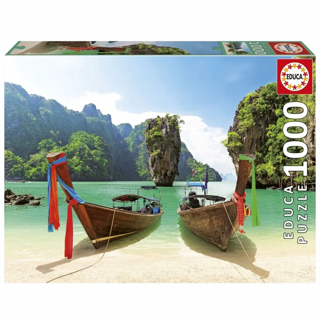 Educa James Bond Island Thailand Puzzel 1000 Stuks - Multicolor