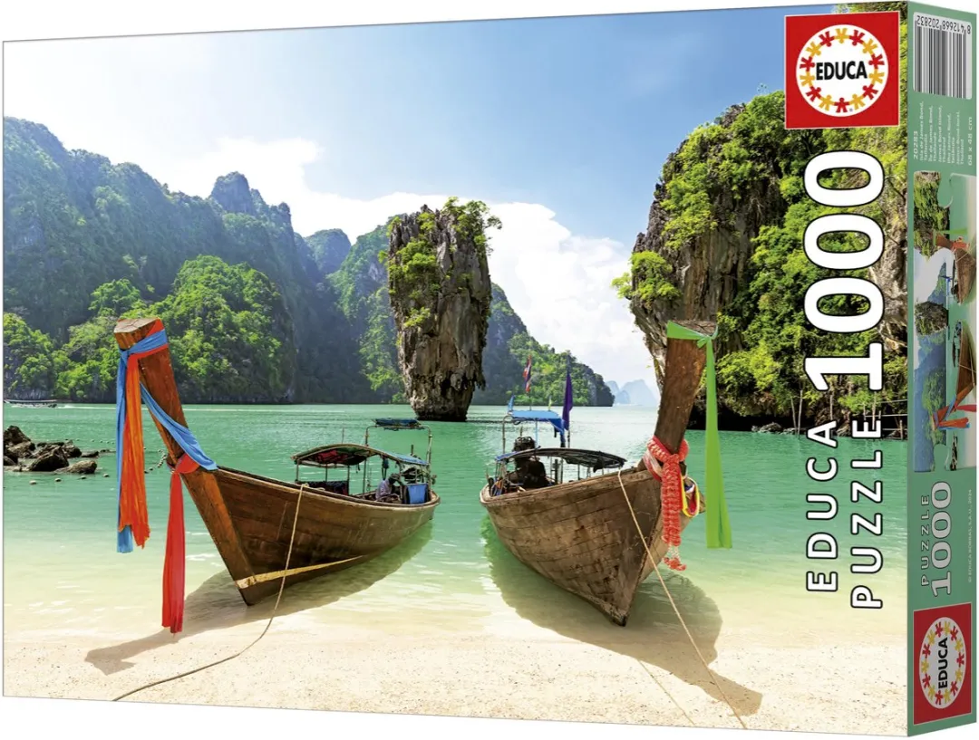 Educa James Bond Island Thailand Puzzel 1000 Stuks - Multicolor