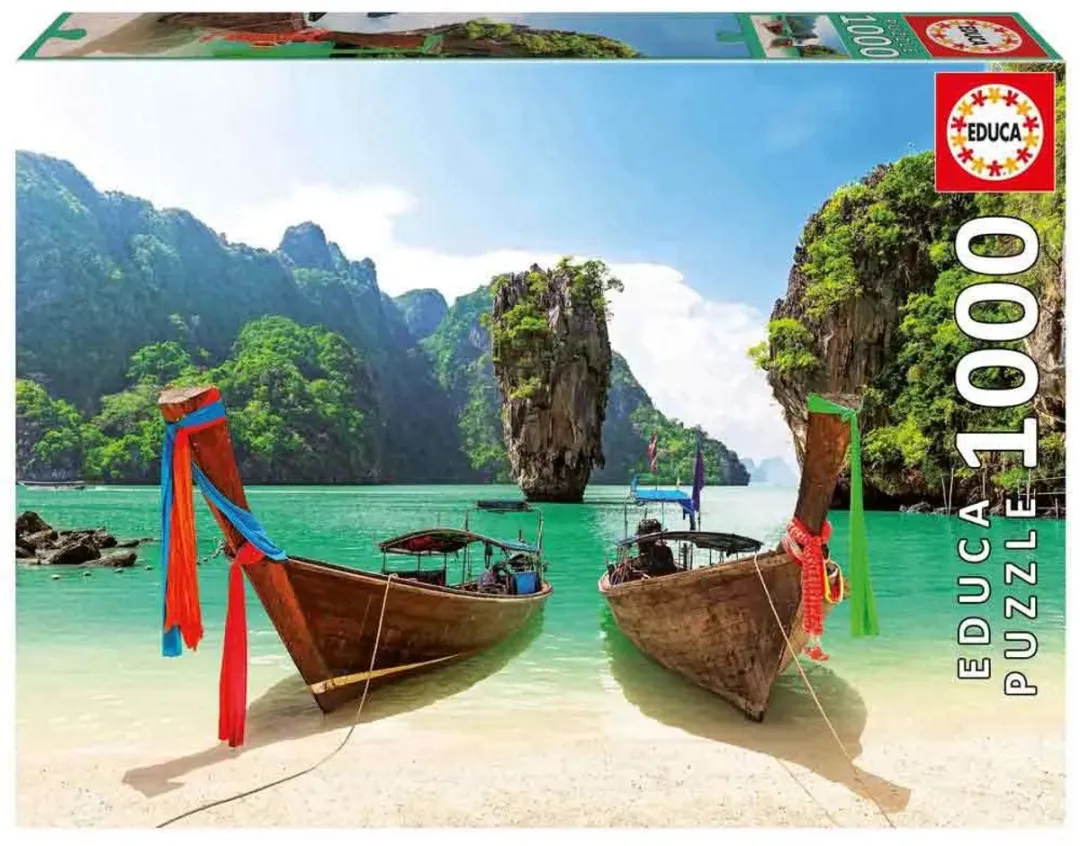 Educa James Bond Island Thailand Puzzel 1000 Stuks - Multicolor