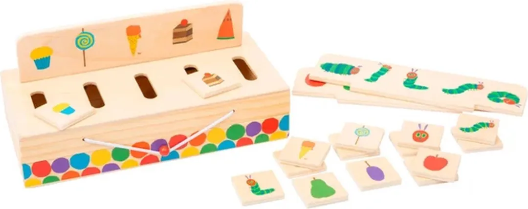 Small Foot Rupsje Nooitgenoeg Afbeeldingen Sorteerbox 11342