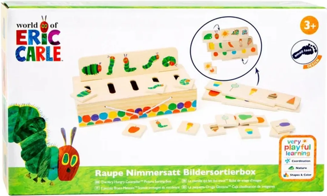 Small Foot Rupsje Nooitgenoeg Afbeeldingen Sorteerbox 11342 - afbeelding 6 van 6