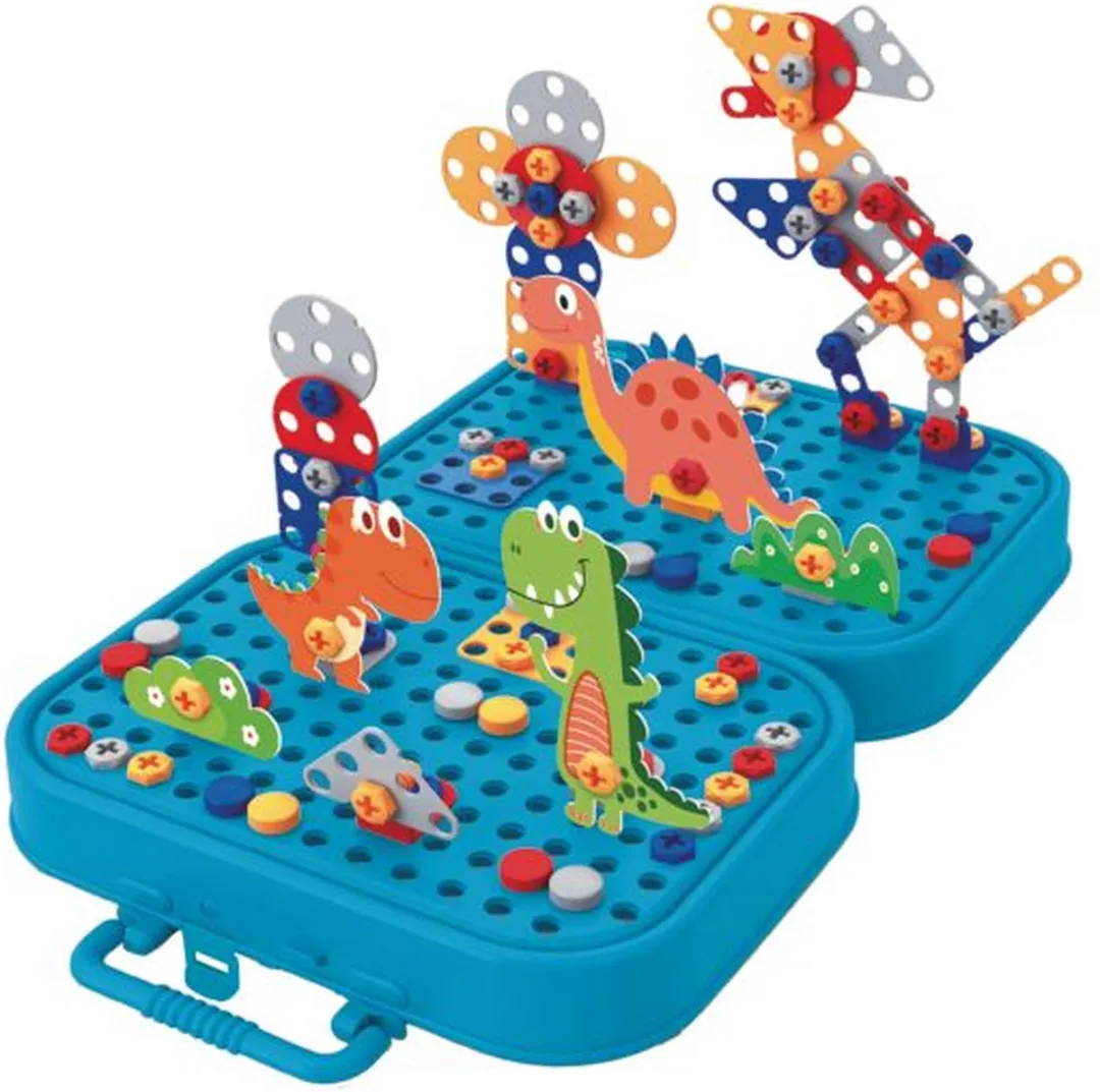 Eddy Toys Bouwset Dinosaurus