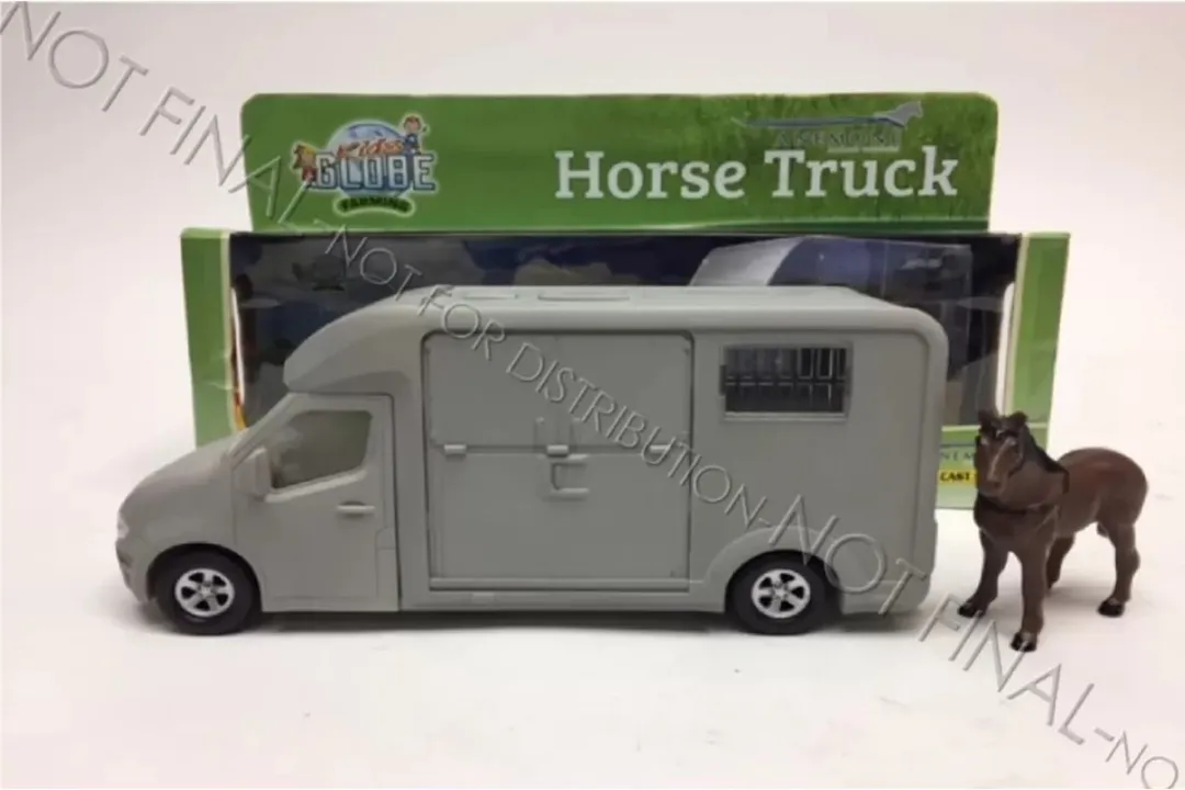 Kids Globe Die-cast Paardentruck 510211 - Grijs - afbeelding 6 van 6