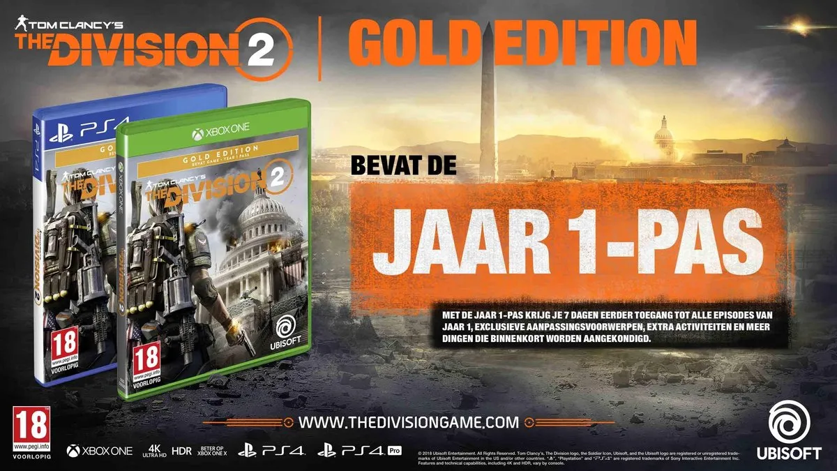 Ubisoft The Division 2 Gold Edition - Xbox One
