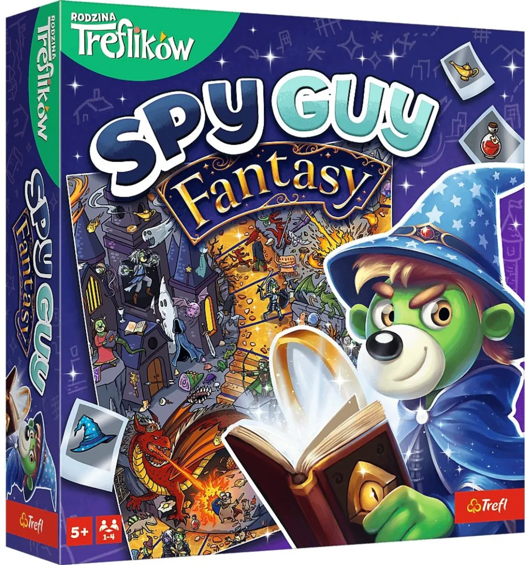 Trefl Spy Guy Fantasy Bordspel - Coöperatief - 1-4 Spelers