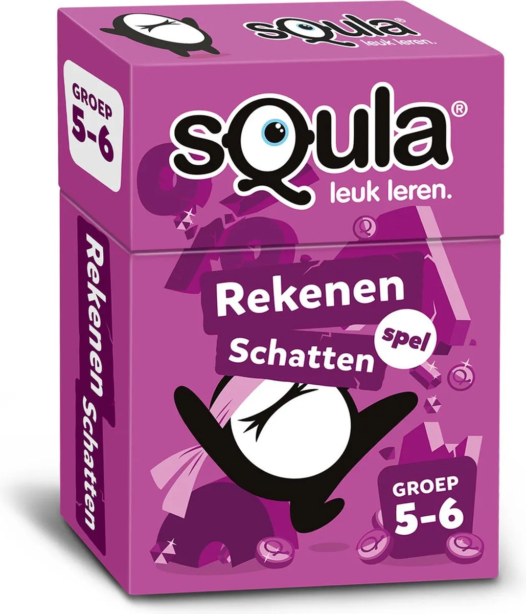 Identity Games sQula Rekenen Schatten Groep 5-6 Kaartspel