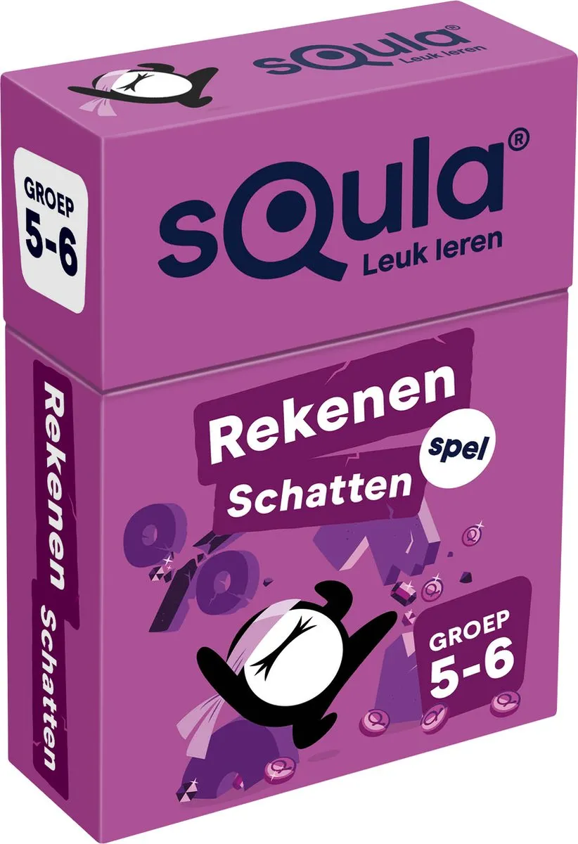 Identity Games sQula Rekenen Schatten Groep 5-6 Kaartspel - 2-4 Spelers