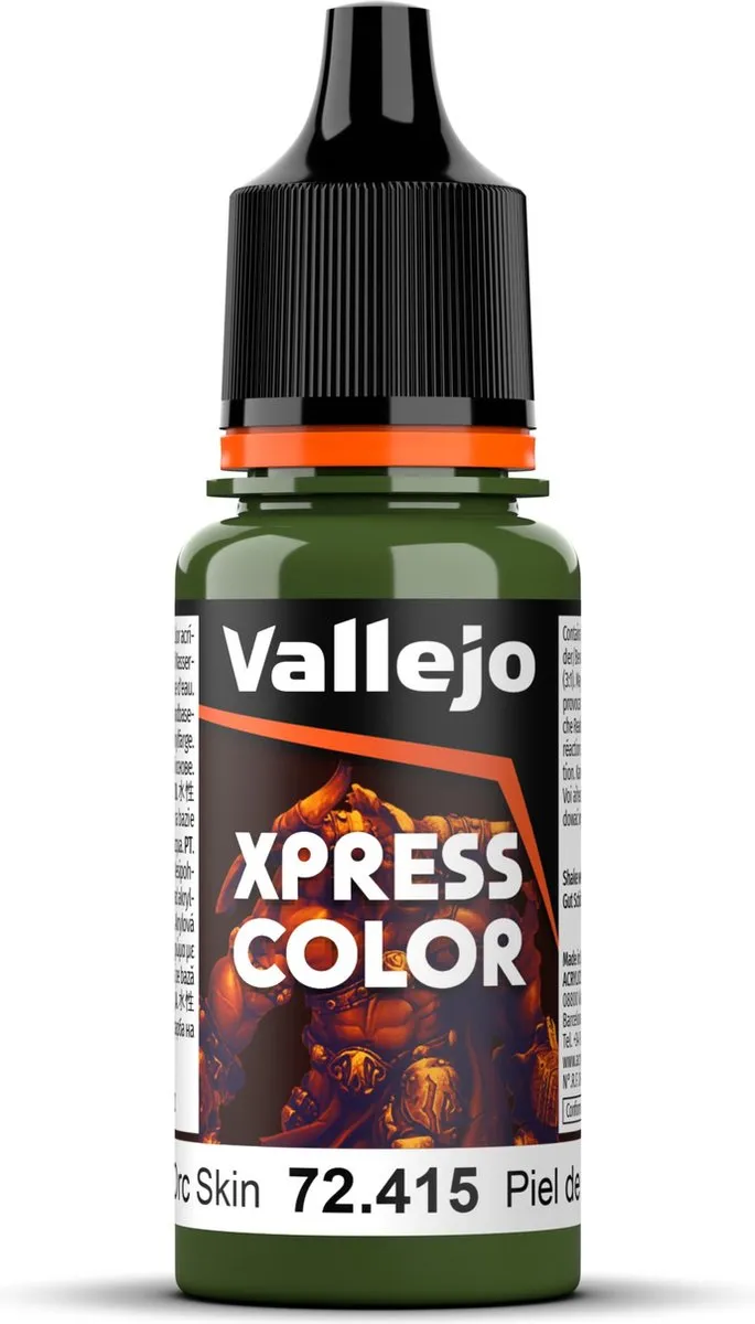 Vallejo Hobbyverf Acryl Orc Skin 72415