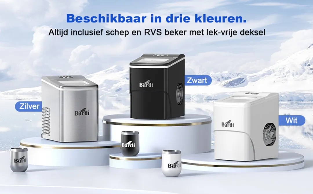 Bardi IJsblokjesmachine 2L - Wit