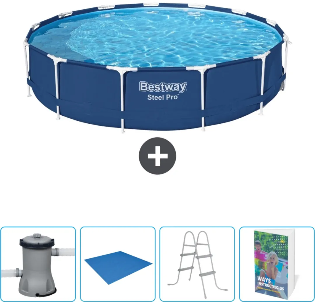Bestway Steel Pro Zwembad 396x84cm
