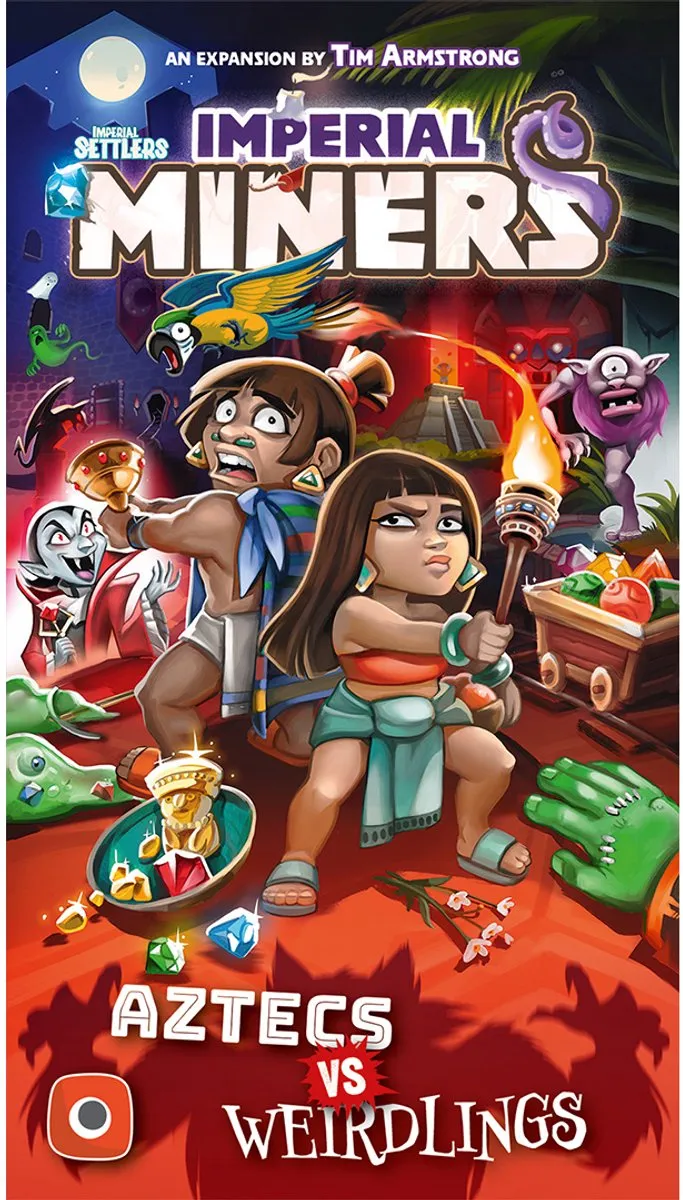 Portal Games Imperial Miners Aztecs vs Weirdlings Uitbreiding