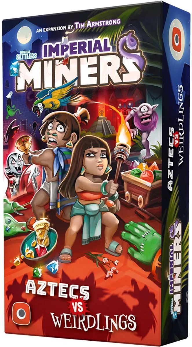 Portal Games Imperial Miners Aztecs vs Weirdlings Uitbreiding
