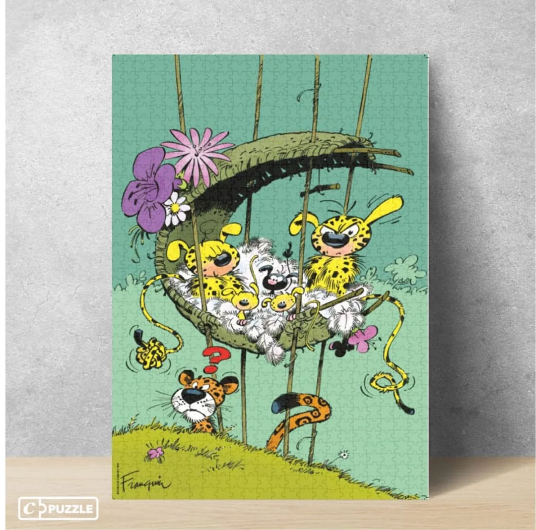 Plastoy Marsupilami Puzzel 1000 Stuks - Multi