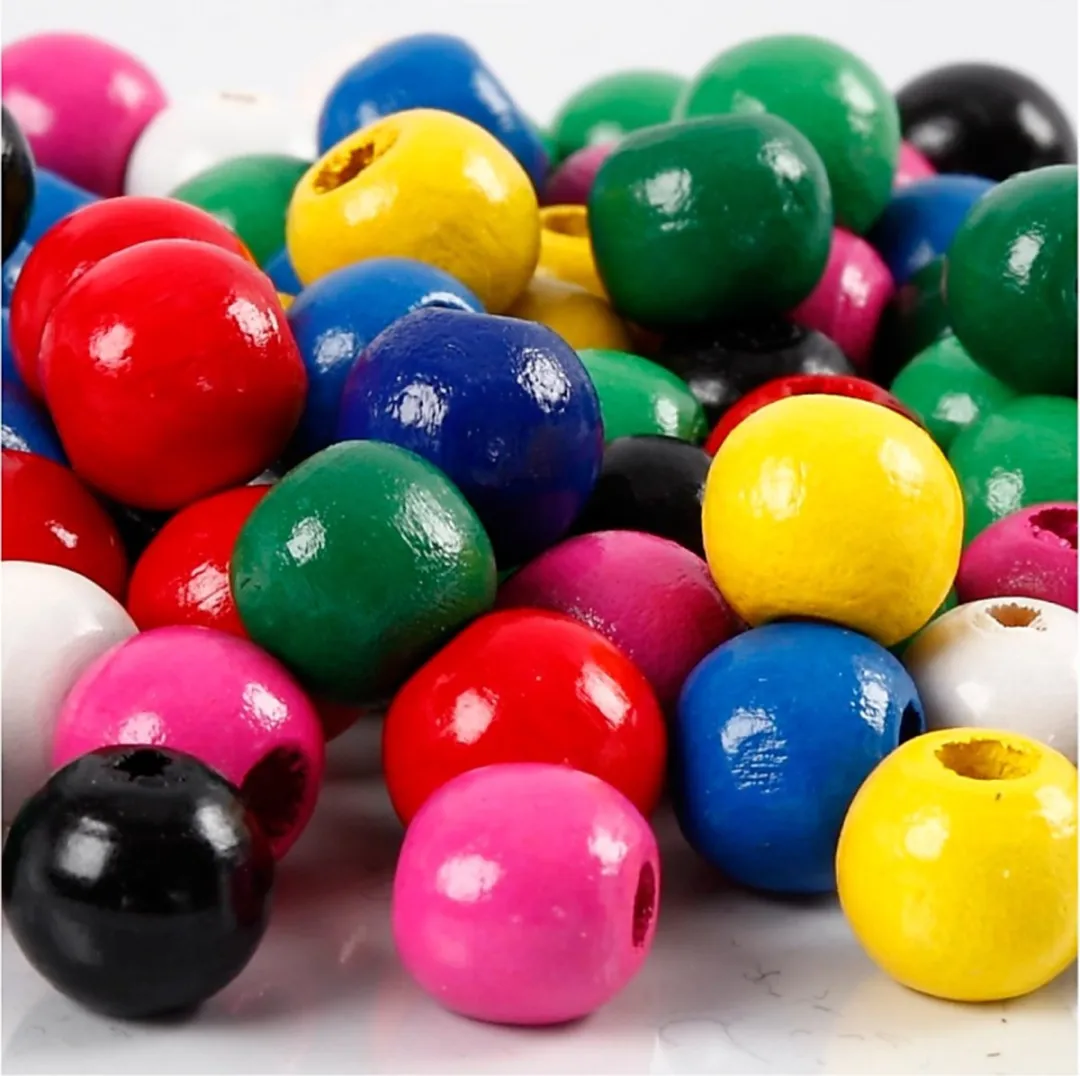 Creativ Company Houten Kralen 10mm - 70 Stuks