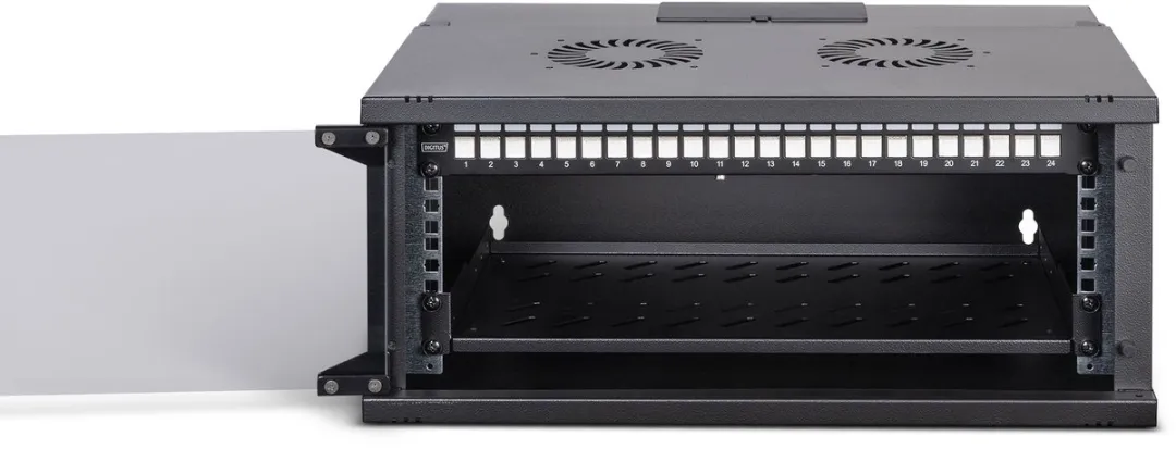 Digitus DN-49201-SET Netwerkset 4U Rack - Zwart