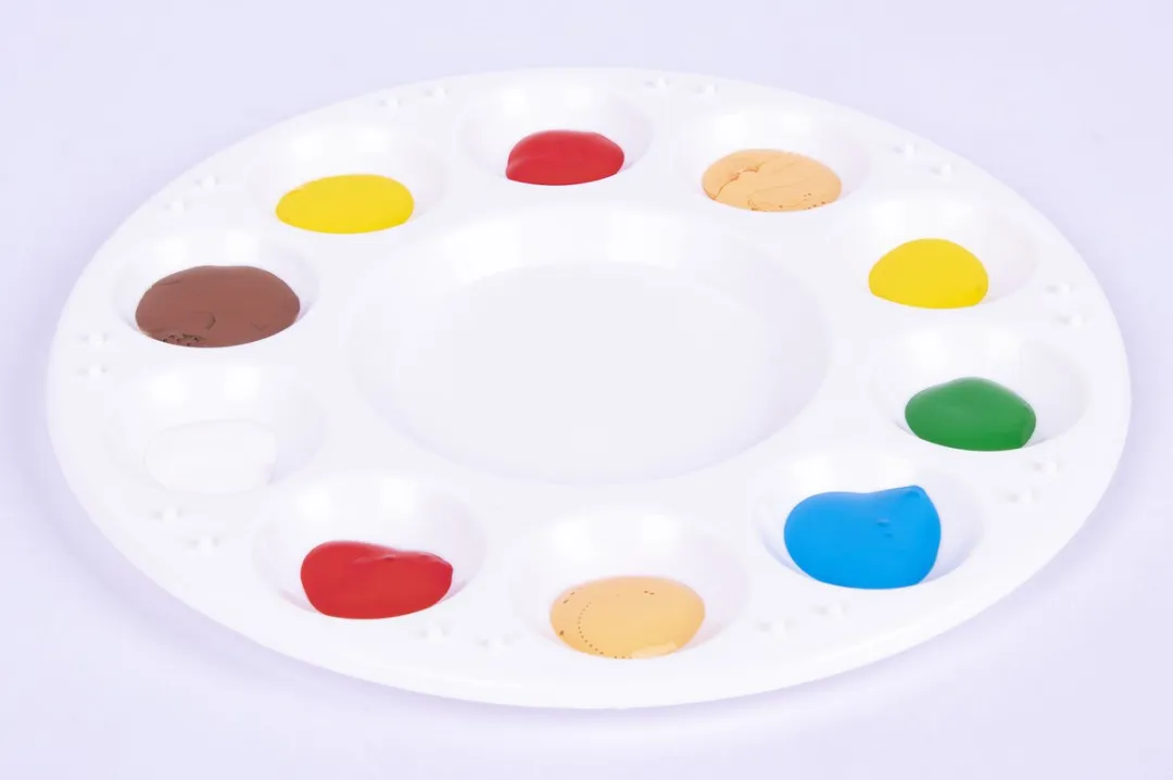 Apli Kids Plastic Verfpalet