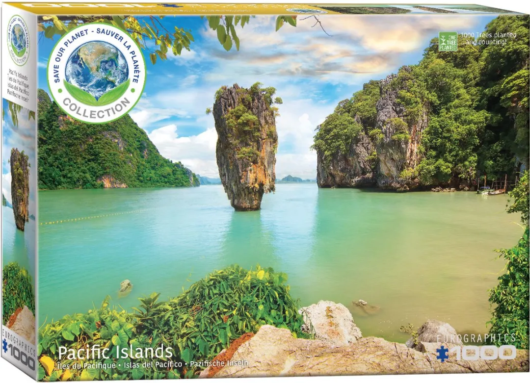 Eurographics Khao Phing Kan Thailand Puzzel 1000 Stuks - Meerkleurig