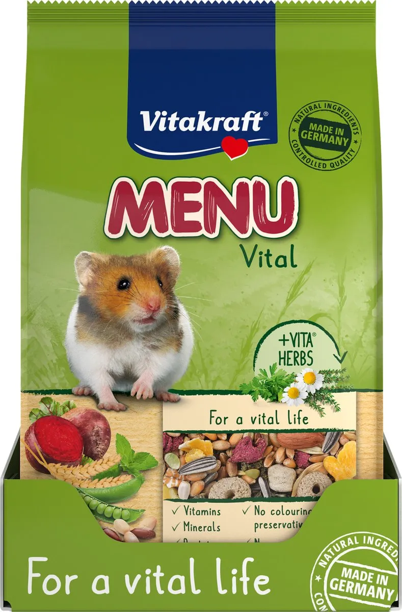Vitakraft Menu Vital Hamstervoeding 2,4kg