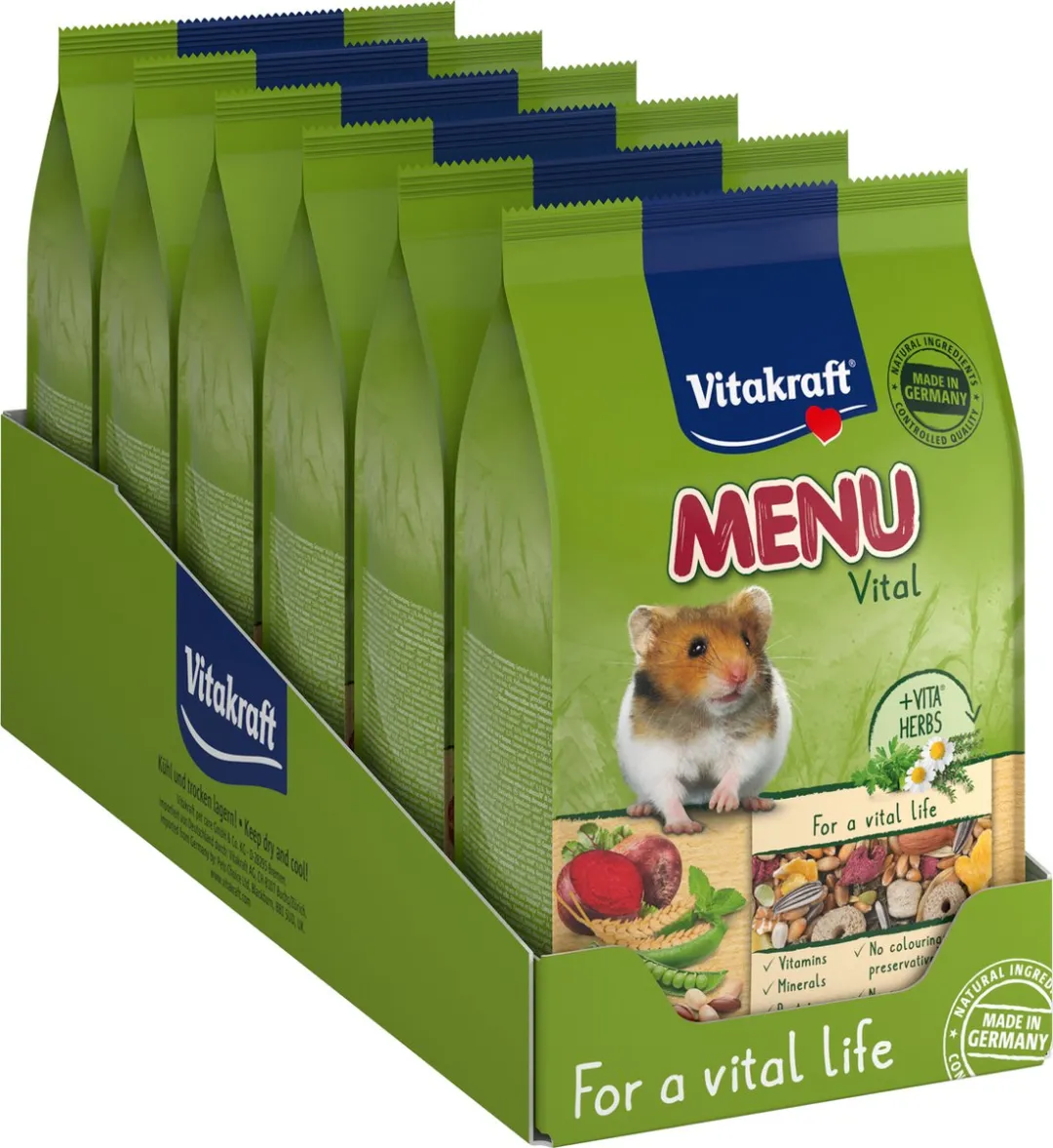 Vitakraft Menu Vital Hamstervoeding 2,4kg
